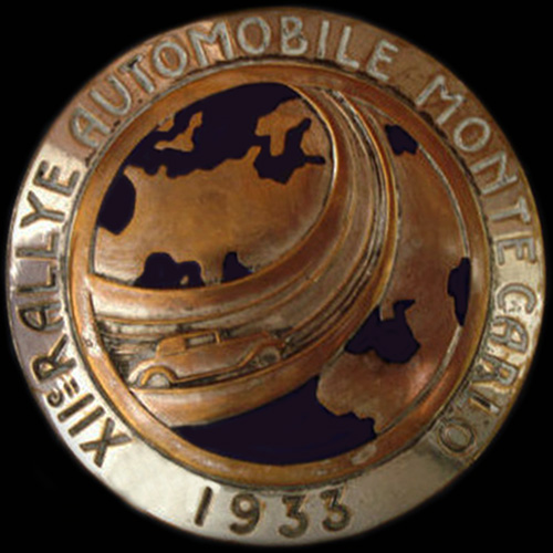 1933 - 12th Monte Carlo Rally