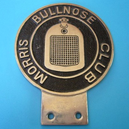 Fake/Repo Bullnose Morris Car Badge