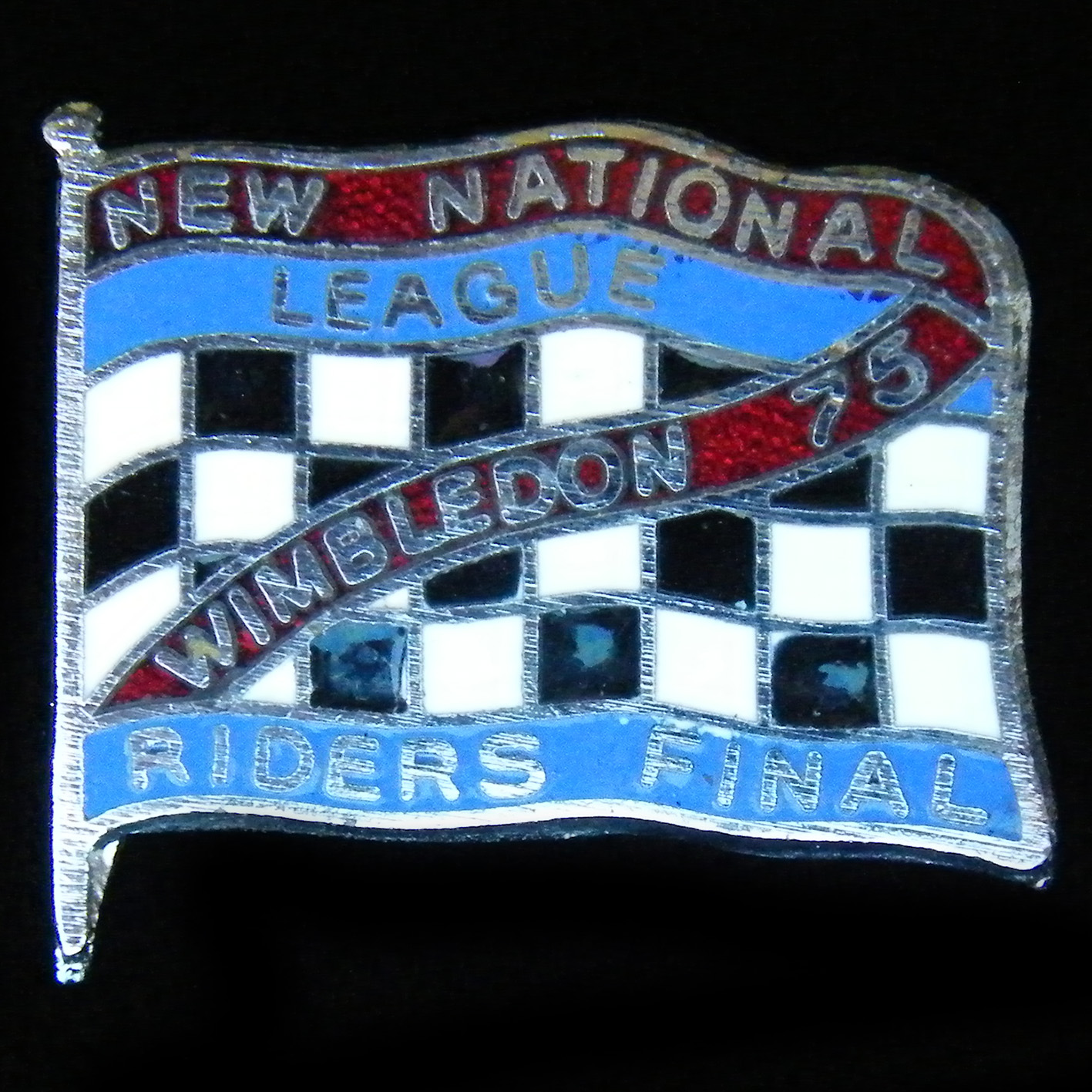 National League Riders Championship Lapel Badge