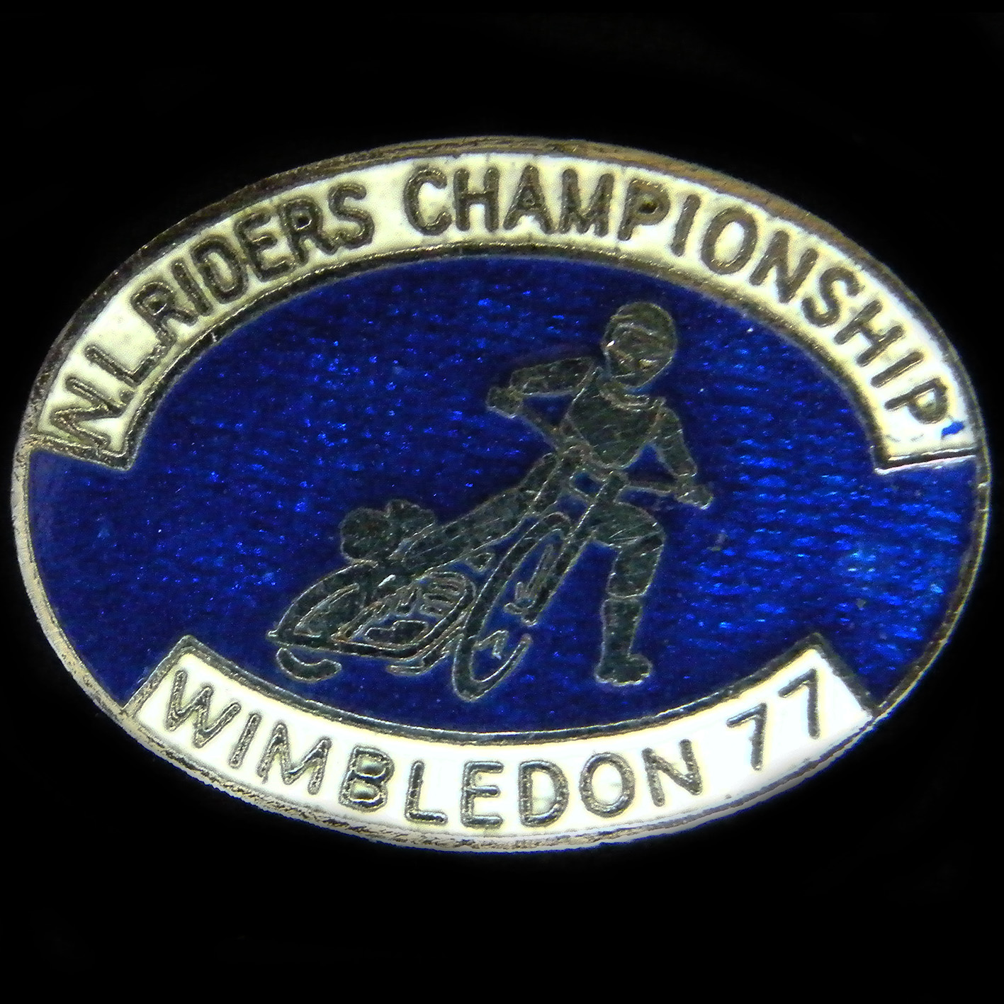 National League Riders Championship Lapel Badge