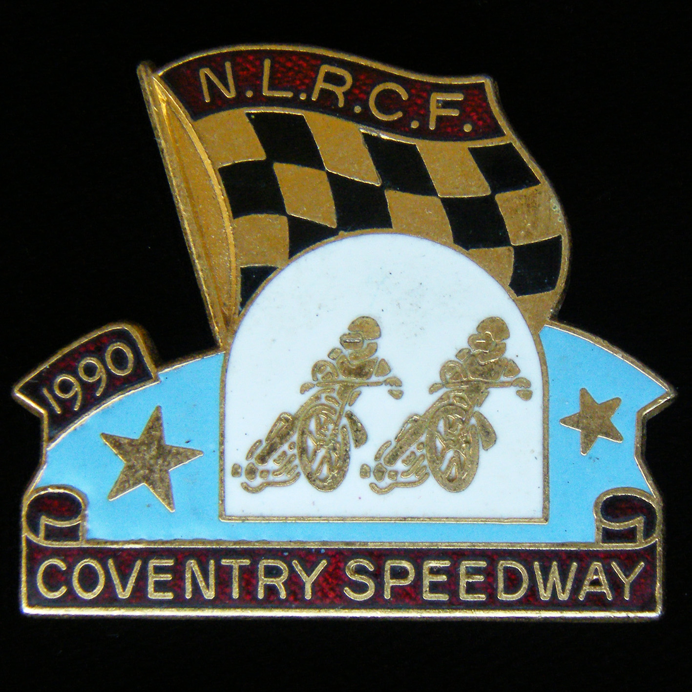 National League Riders Championship Lapel Badge