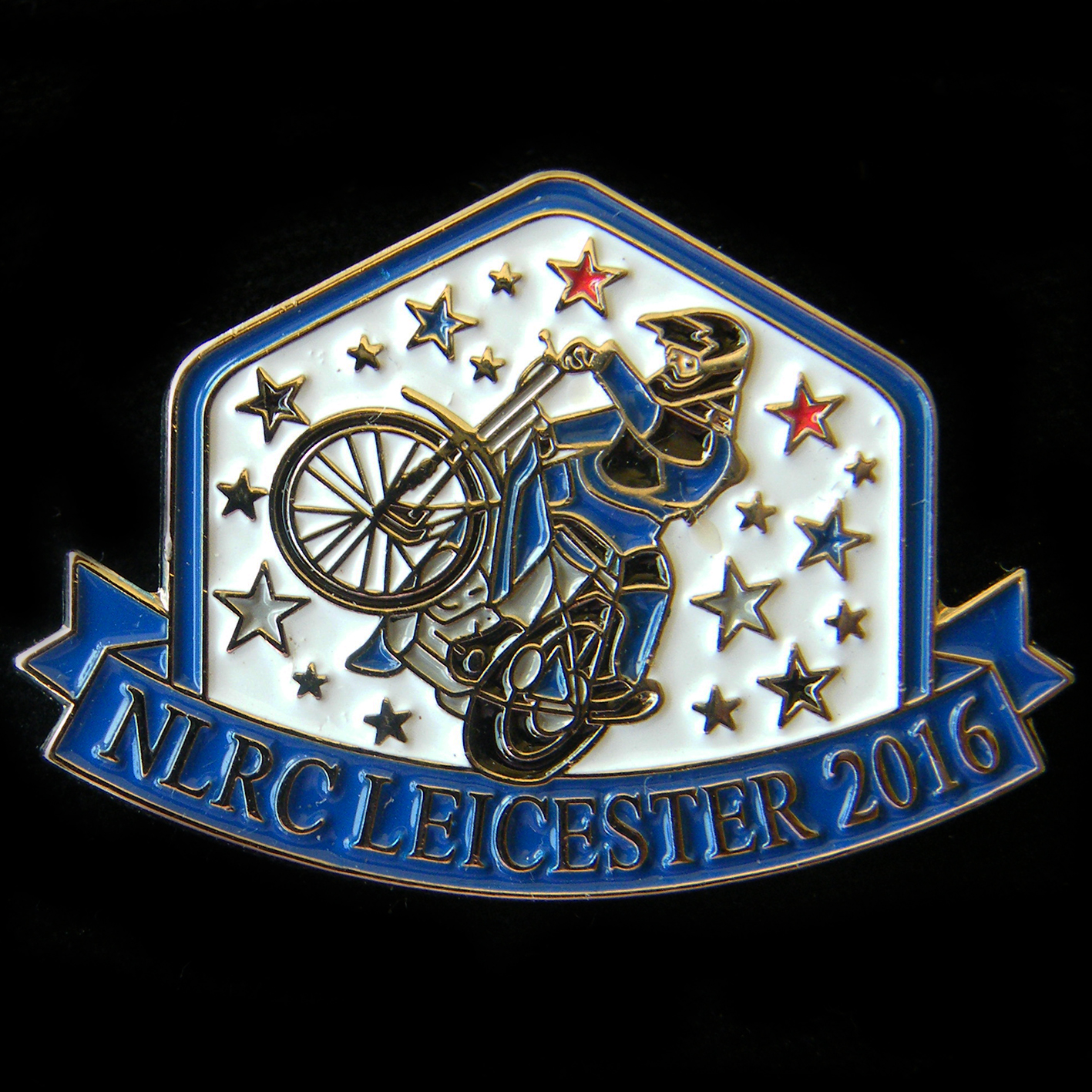 National League Riders Leicester 2016 Lapel Badge