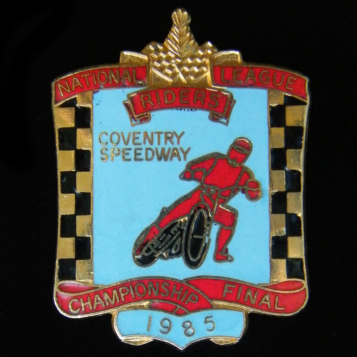 Premier League (Speedway) Riders Championship lapel Badge