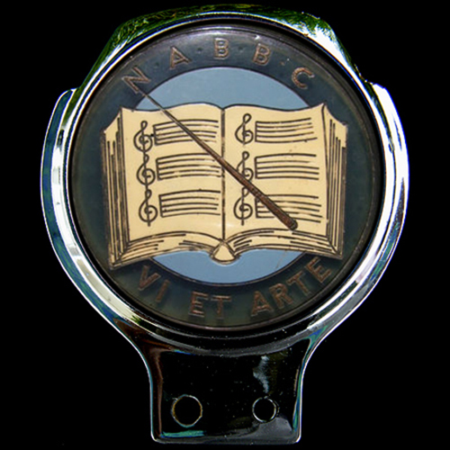 National Association of Brass Band Conductors Car Badge
