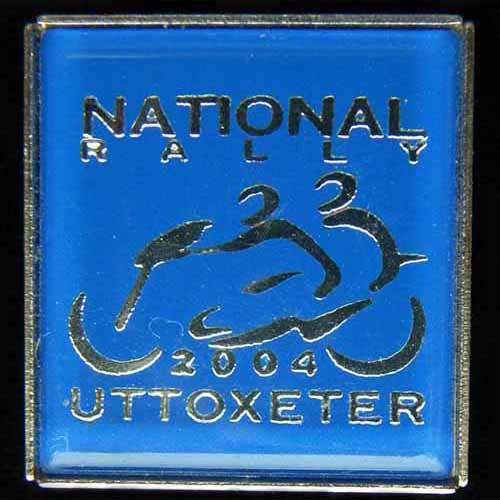National Rally pin badge