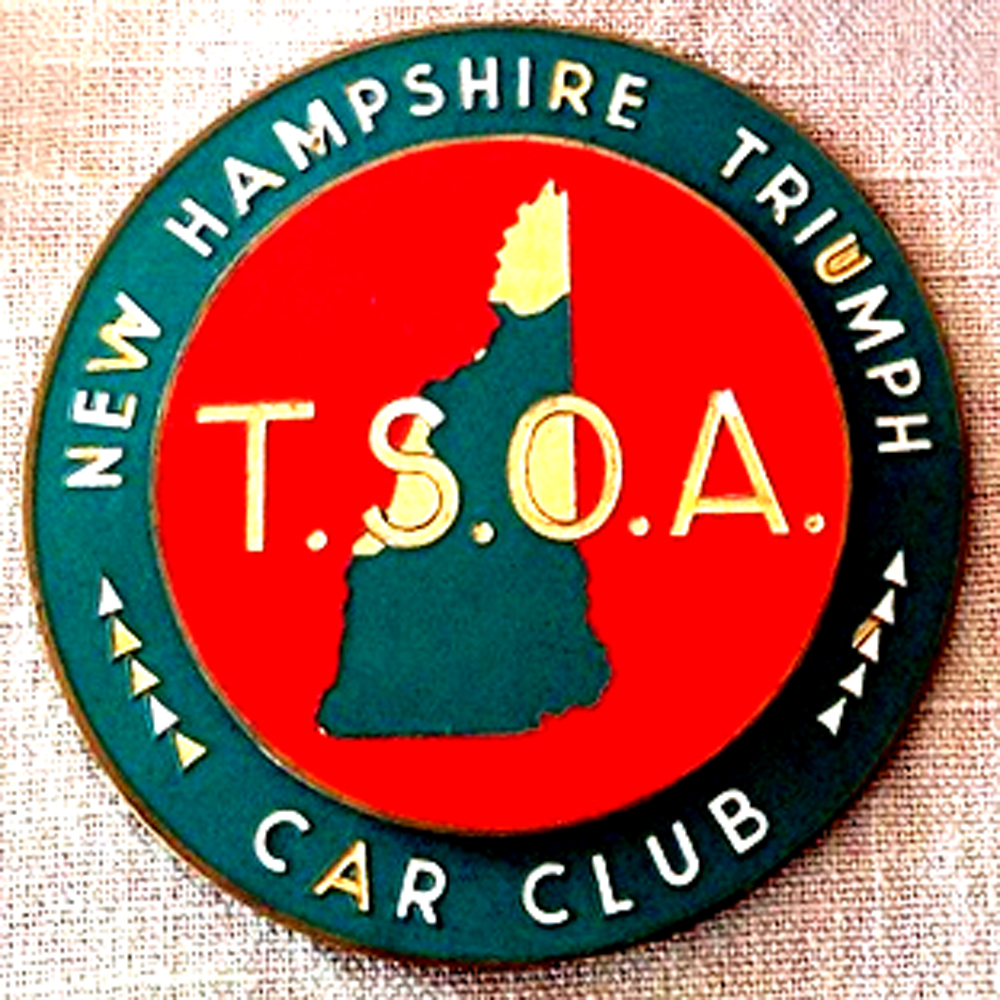 New Hampshire Triumph Car Club car badge