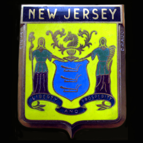 New Jersey Car Badge (Drago)