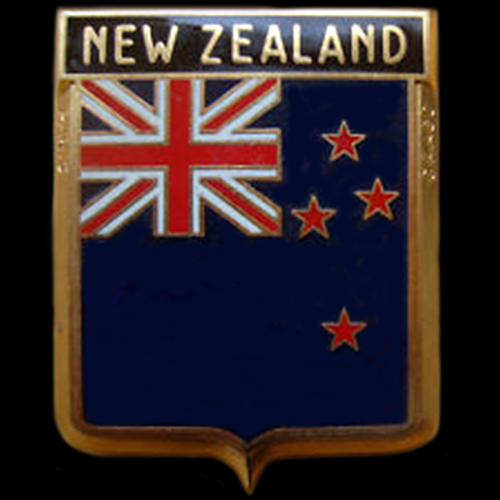 New Zealand Car Badge (Drago) 