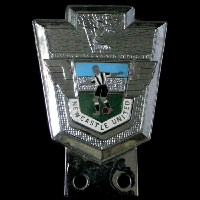 Newcastle United Football Club car badge