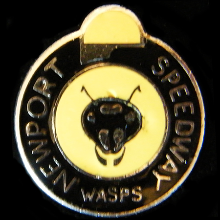 Newport Speedway lapel badge