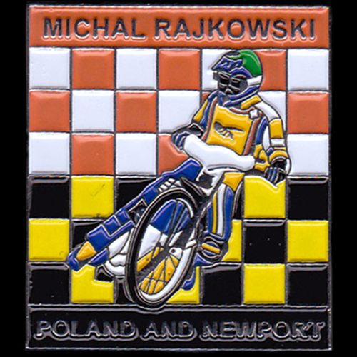 Newport Speedway lapel badge