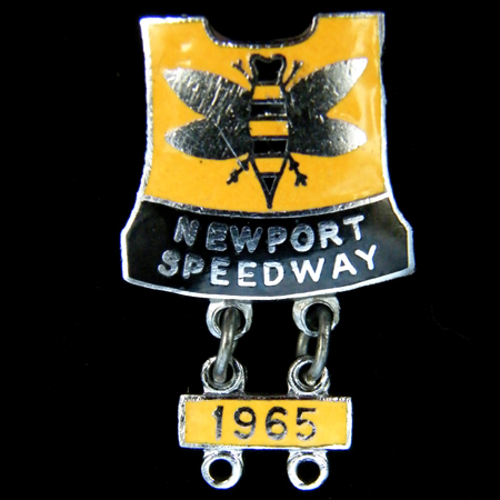 Newport Speedway Lapel Badge