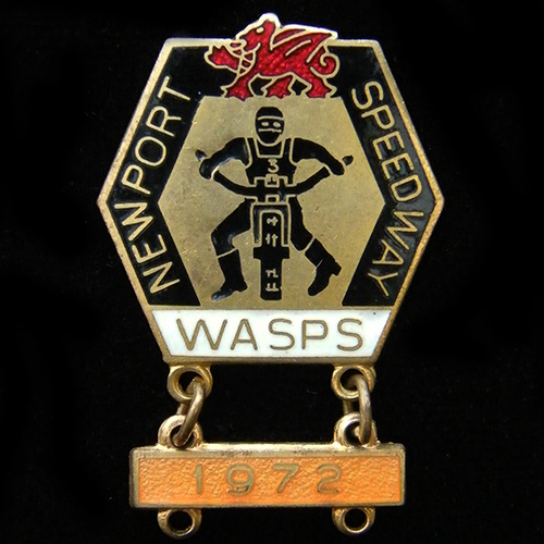 Newport Speedway Lapel Badge