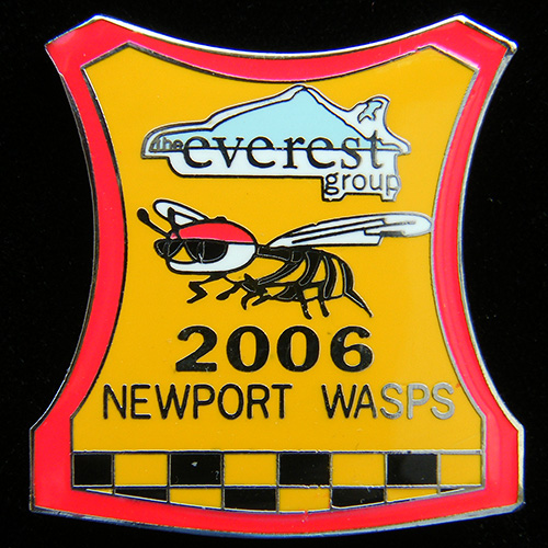 Newport Speedway lapel badge