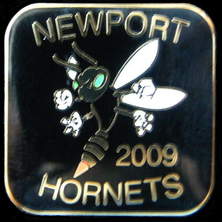 Newport Speedway lapel badge