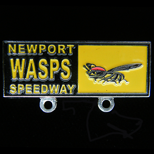 Newport Speedway lapel badge