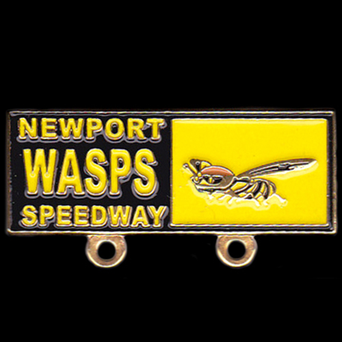 Newport Speedway lapel badge