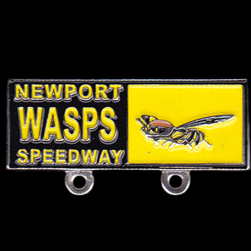 Newport Speedway lapel badge