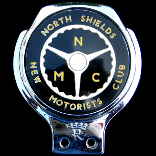 North Sheilds New Motorists Club Car Badge