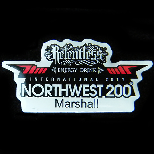 North West 200 pin badge