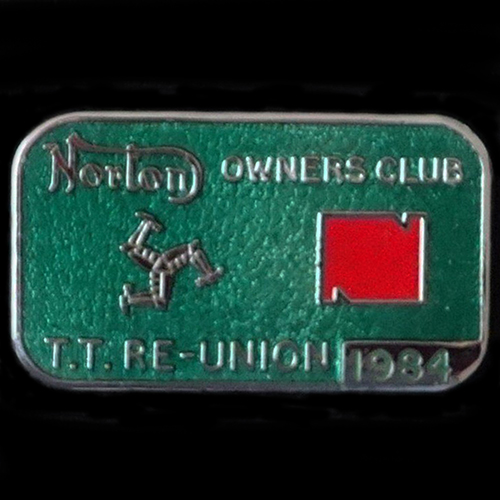 Norton Owners Club pin badge