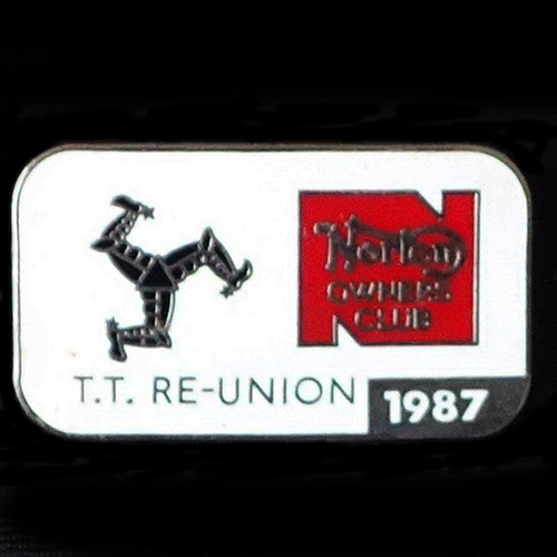 Norton Owners Club pin badge