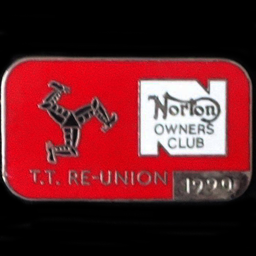 Norton Owners Club pin badge