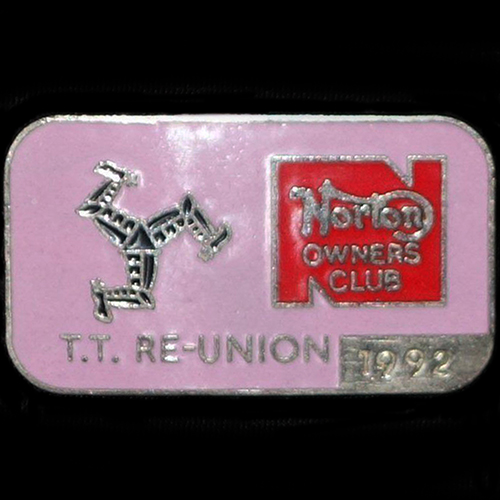 Norton Owners Club pin badge