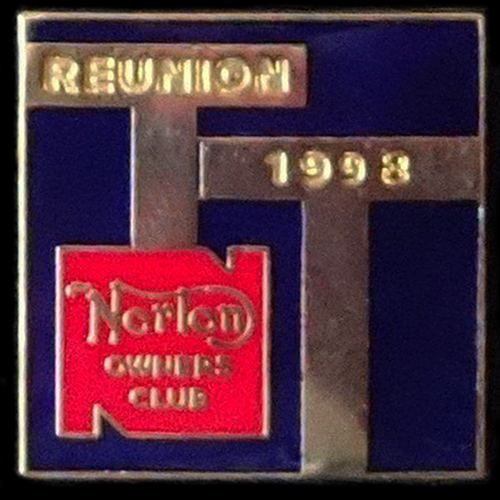 Norton Owners Club pin badge