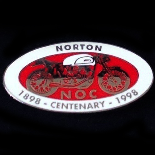 Norton Owners Club pin badge