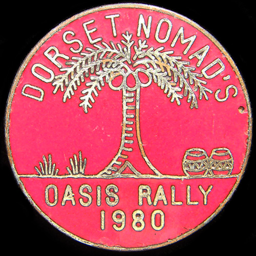 Oasis Rally Pin Badge 