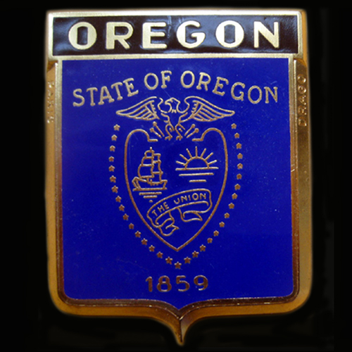 Oregon Car Badge (Drago)