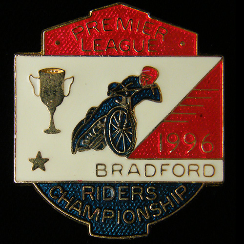 Premier League (Speedway) Riders Championship lapel Badge