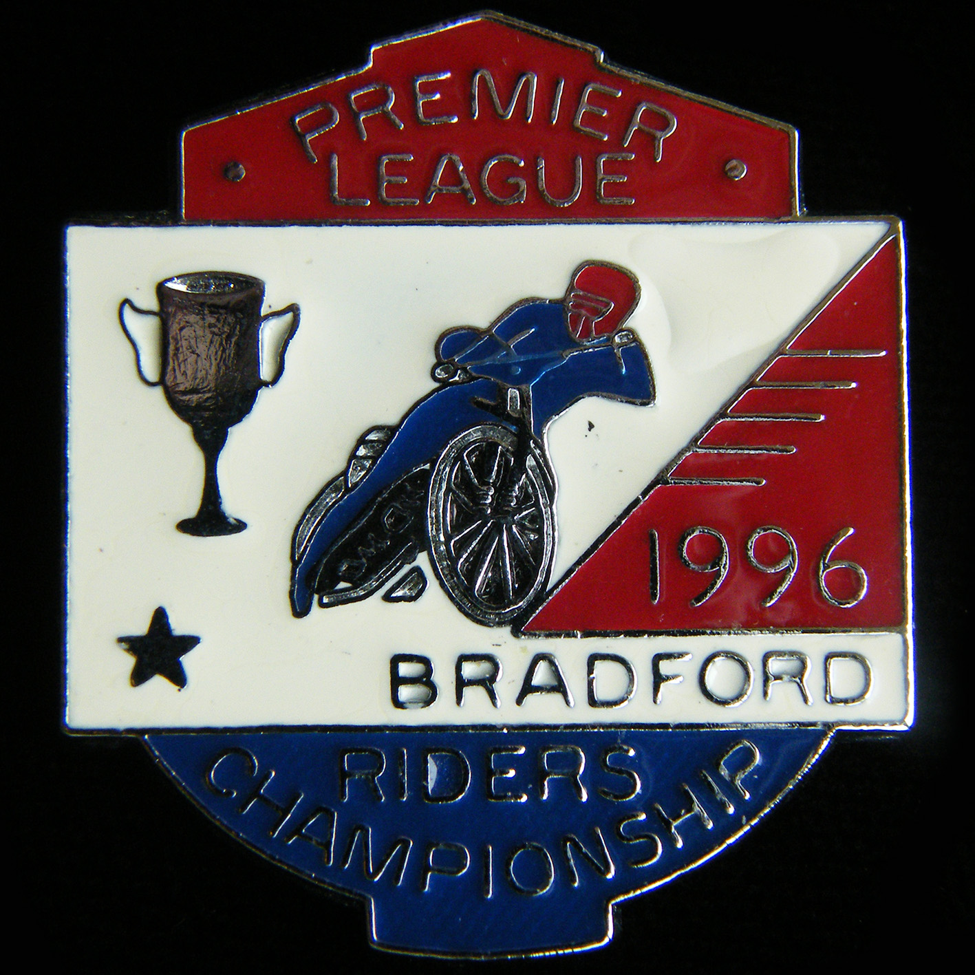 Premier League (Speedway) Riders Championship lapel Badge