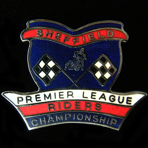 Premier League (Speedway) Riders Championship lapel Badge