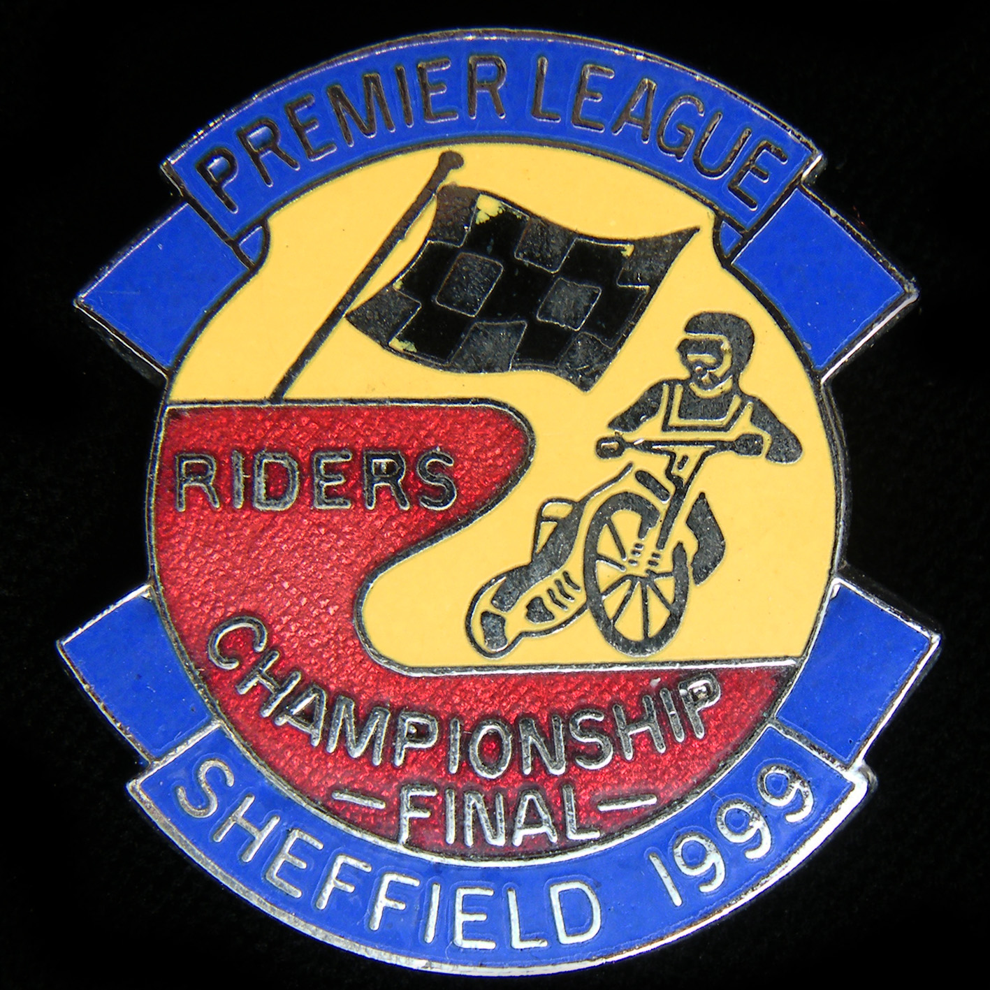 Premier League (Speedway) Riders Championship lapel Badge