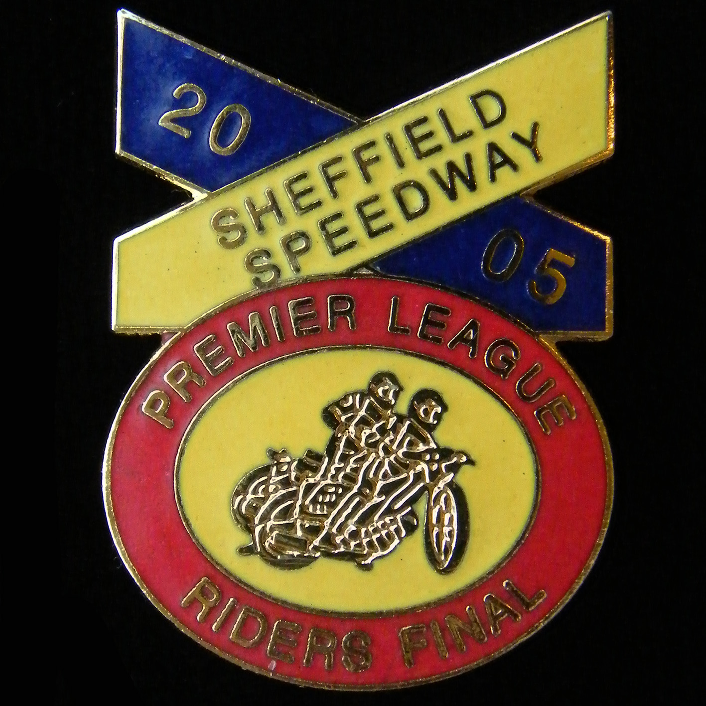 Premier League (Speedway) Riders Championship lapel Badge