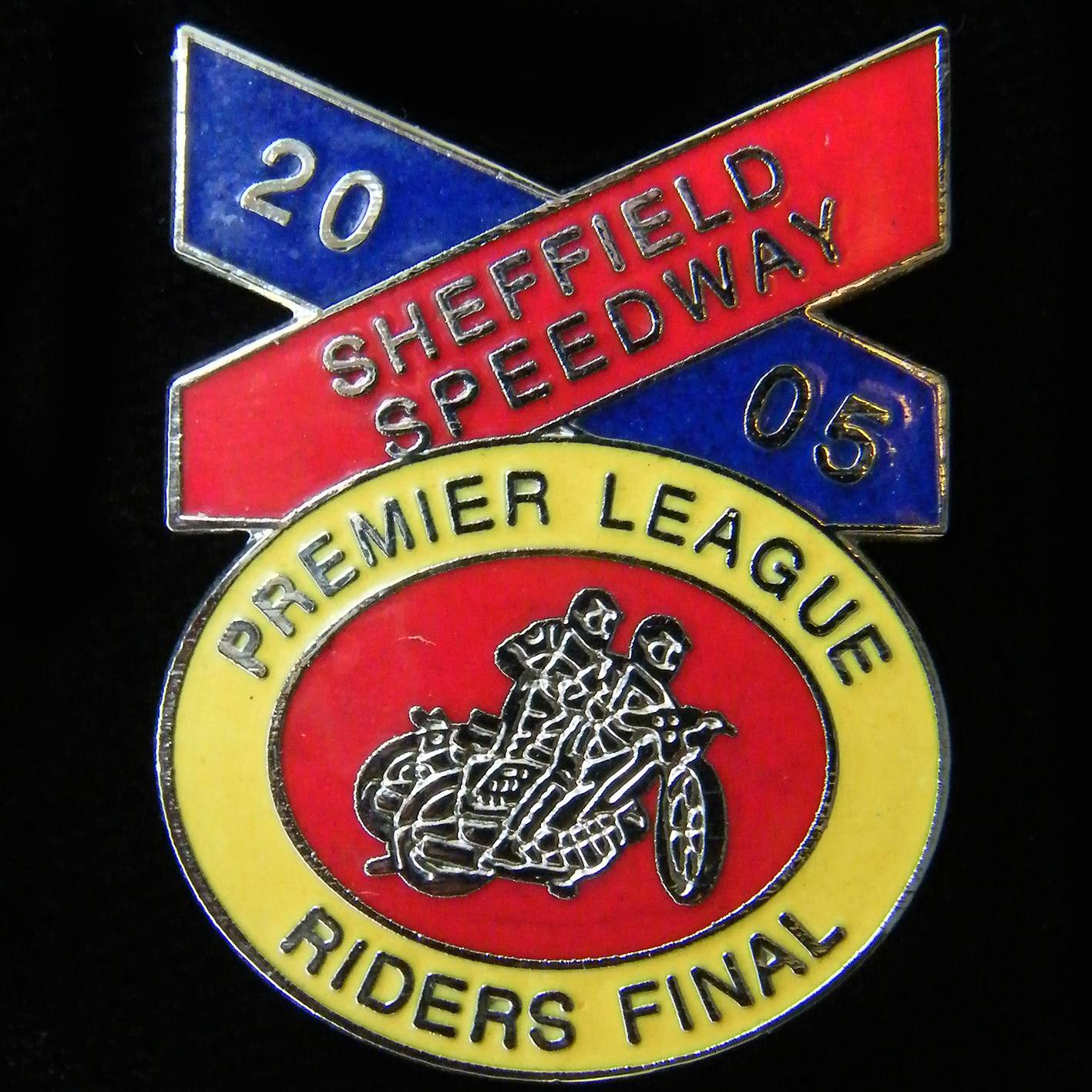 Premier League (Speedway) Riders Championship lapel Badge