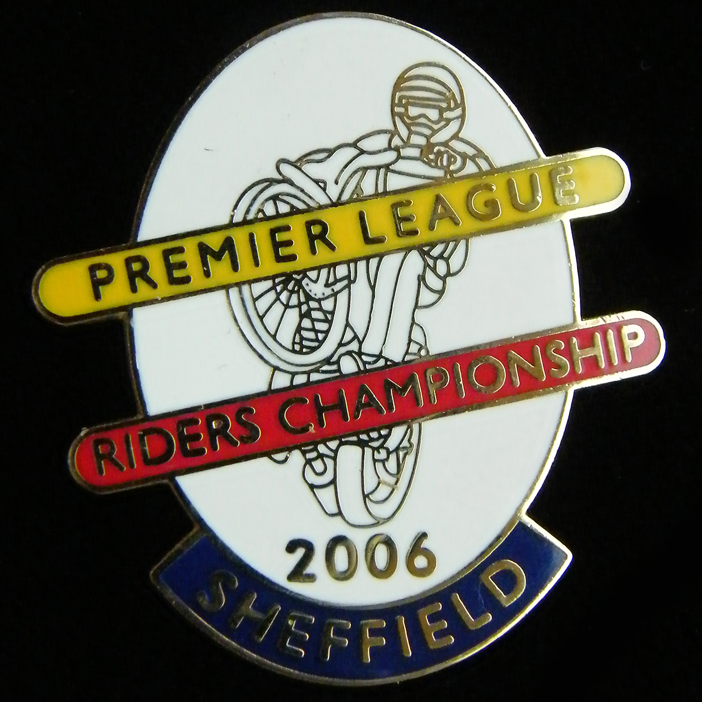 Premier League (Speedway) Riders Championship lapel Badge