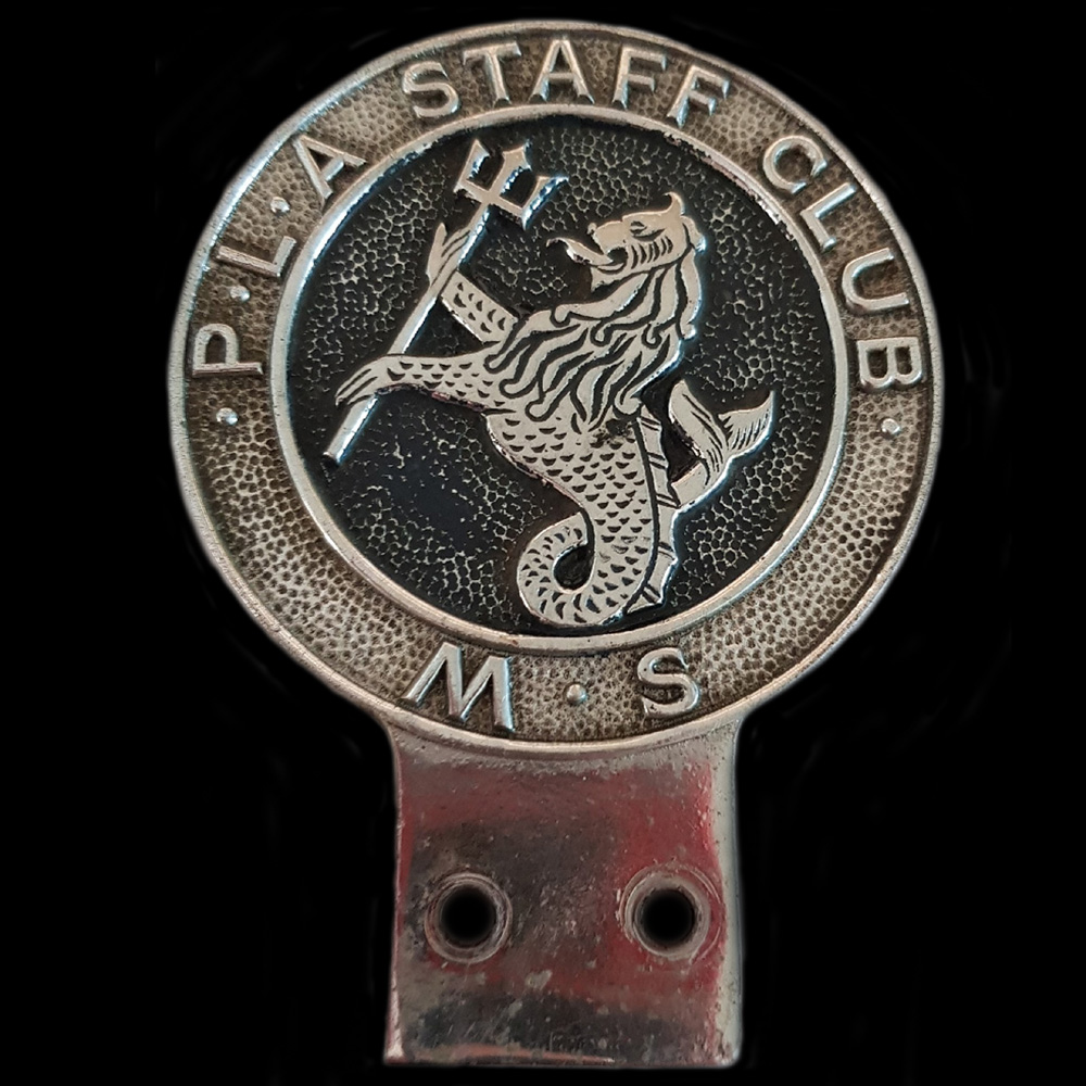 Port of London Authority Staff Club car badge