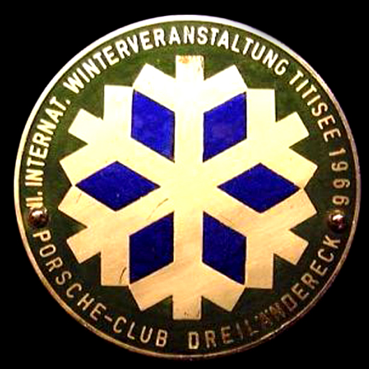Porsche Club Dreilandereck car badge