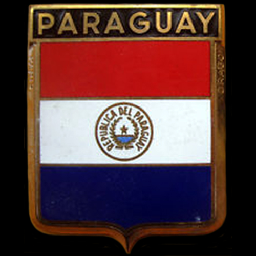 Paraguay Car Badge (Drago) 