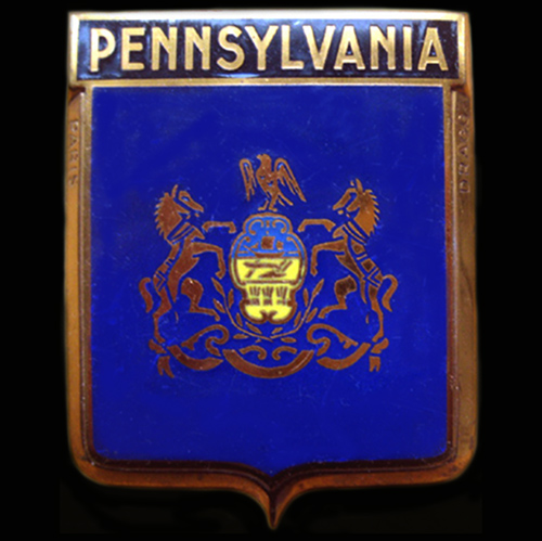 Pennsylvania Car Badge (Drago)
