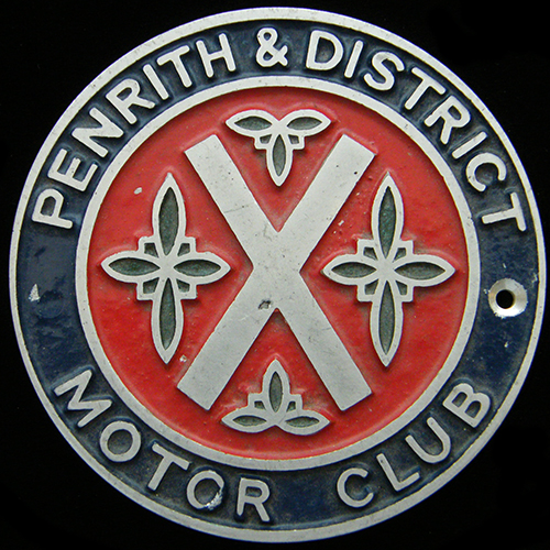 Penrith & District Motor Club Car Badge