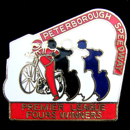 Peterborough Speedway Lapel Badge