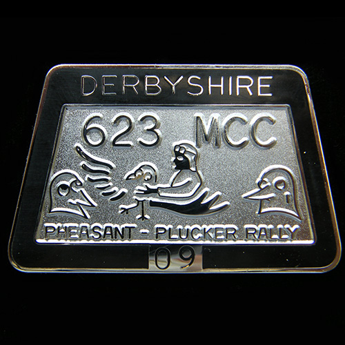 Pheasant Plucker Rally pin badge 