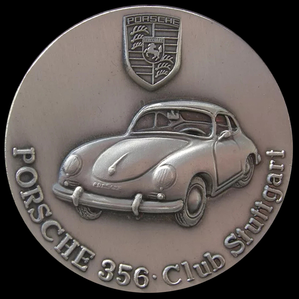 Porsche 356 Club Stuttgart car badge