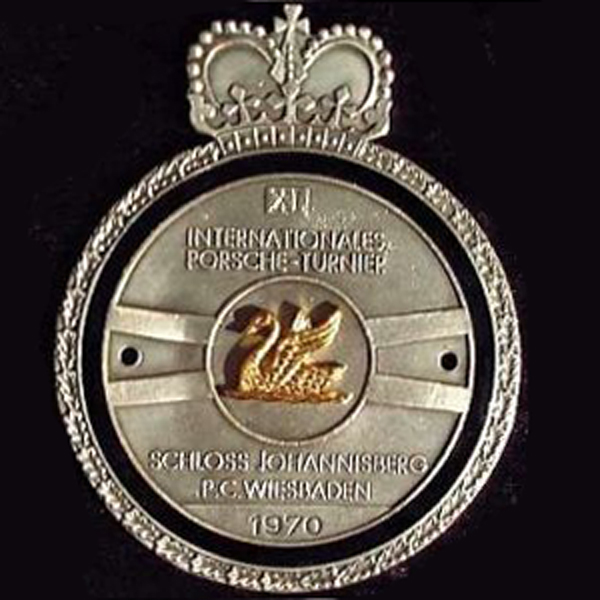 Porsche International Touring johannisberg car badge