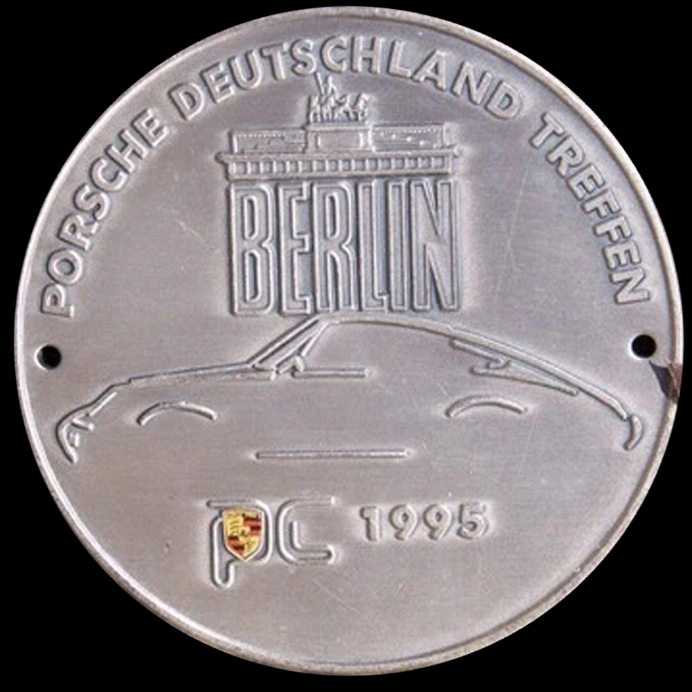 Porsche Deutschland Treffen Berlin car badge