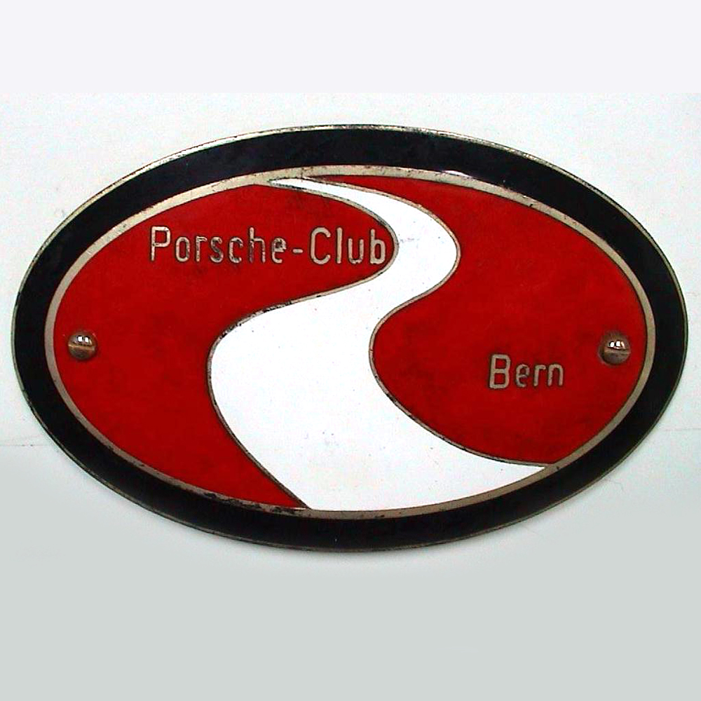 Porsche Club Bern car badge